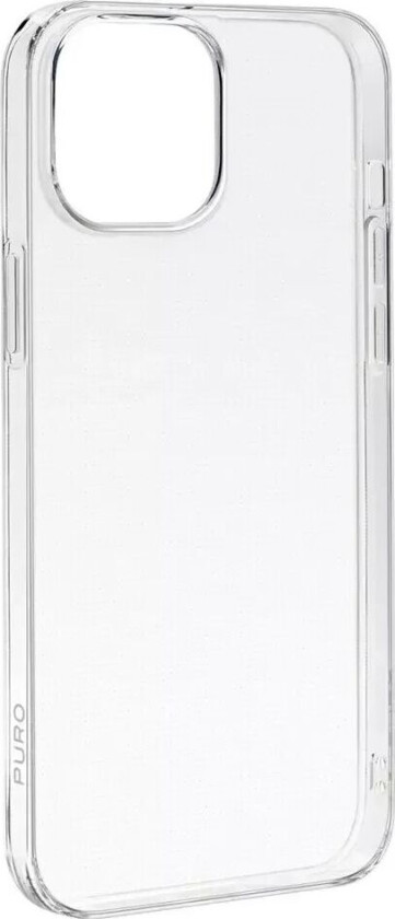 iPhone 15 "NUDE" Ultra Slim Plast Bakdeksel 0.3mm - Gjennomsiktig