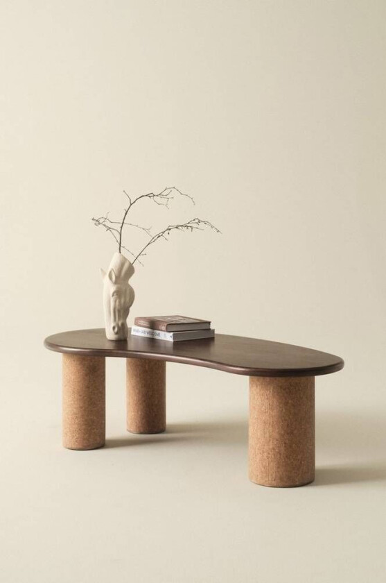 sofabord 60x120 cm Mrk brun