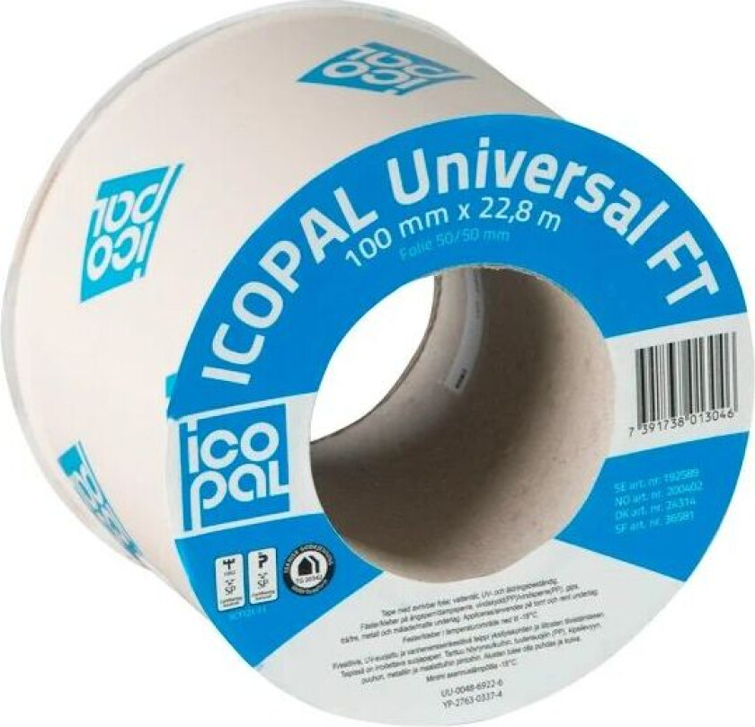 Universaltape Ft 100 Mm- Foliesplitt 50/50 Mm 22,8 Lm