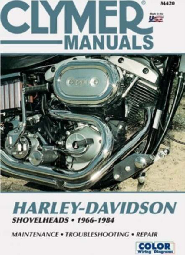 Harley-Davidson Shovelhead Motorcycle (1966-1984) Clymer Repair Manual av Haynes Publishing