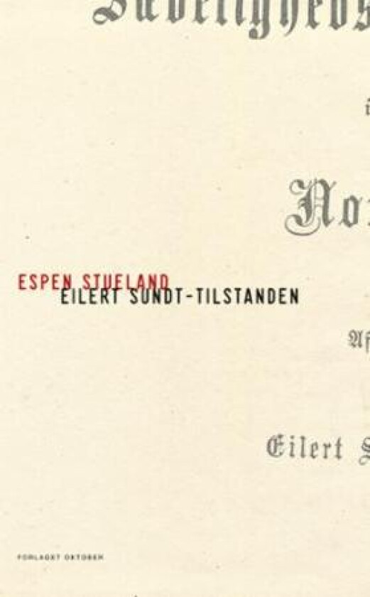 Eilert Sundt-tilstanden av Espen Stueland