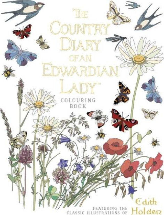 The Country Diary of an Edwardian Lady Colouring Book av Edith Holden