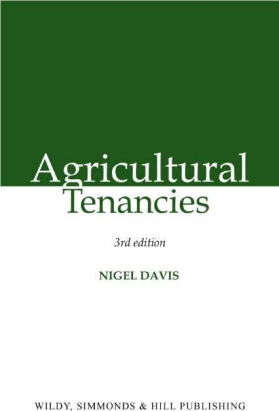 Agricultural Tenancies av Nigel Davis
