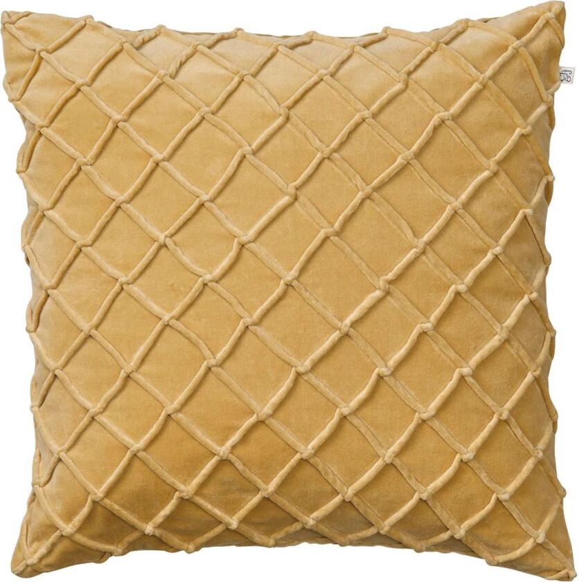 Deva putetrekk 50 x 50 cm Spicy yellow