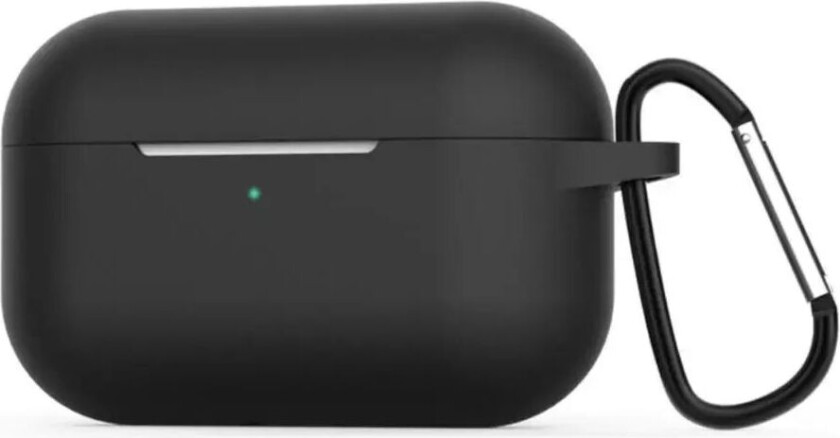 Apple Airpods Pro Charging Case Deksel m. Karabinkrok - Svart