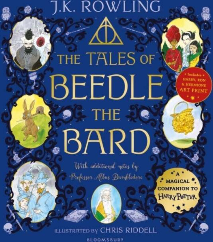 The Tales of Beedle the Bard - Illustrated Edition av J. K. Rowling