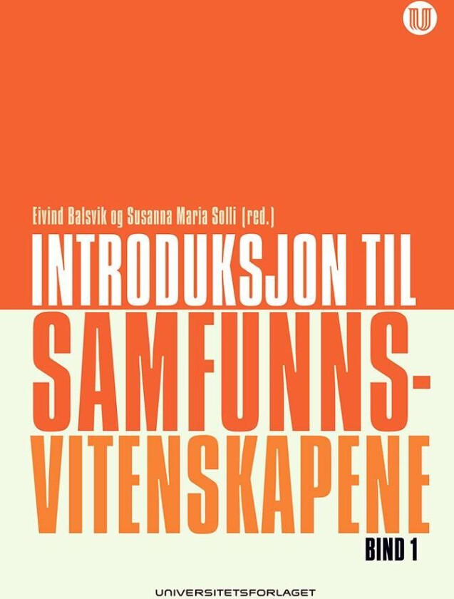 Introduksjon til samfunnsvitenskapene av Eivind Balsvik, Susanna Maria Solli