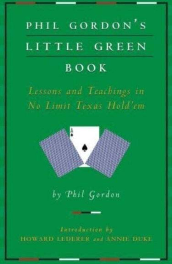 Phil Gordon's Little Green Book av Phil Gordon
