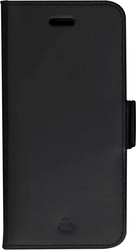 iPhone 12 / 12 Pro dbramante1928 Copenhagen Skinn Magnet Flip-Deksel - Black