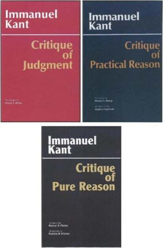 Three Critiques, 3-volume Set av Immanuel Kant