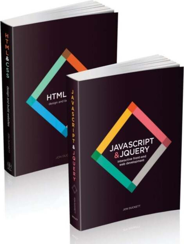 Web Design with HTML, CSS, JavaScript and jQuery Set av Jon Duckett