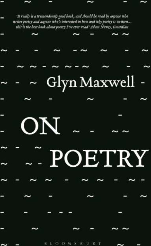On Poetry av Glyn (Author) Maxwell