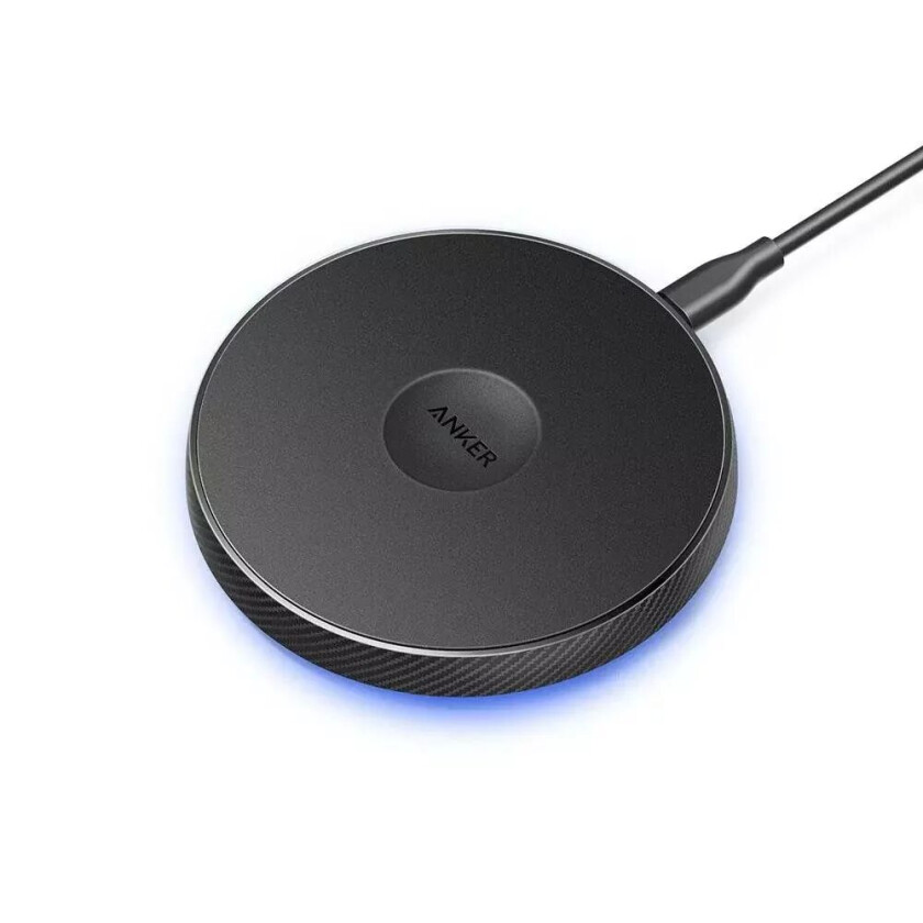 Bilde av PowerTouch 5W trådløs Qi oplader - Sort