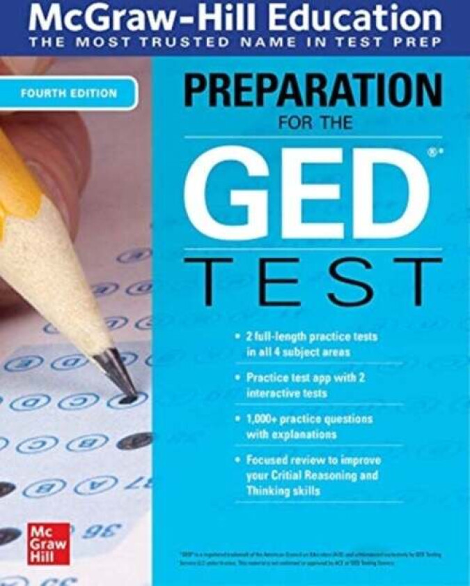 McGraw-Hill Education Preparation for the GED Test, Fourth Edition av Mexico McGraw Hill Editores