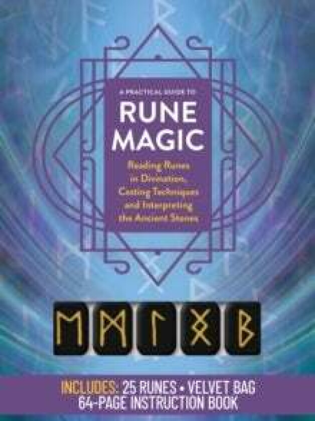 A Practical Guide to Rune Magic Kit av Editors of Chartwell Books