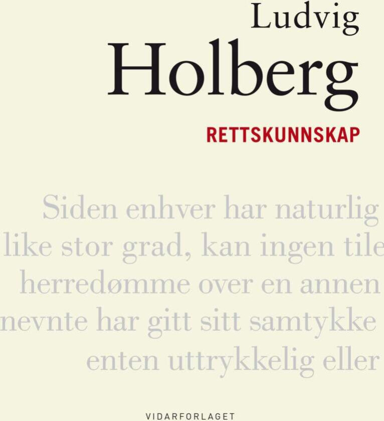 Rettskunnskap av Ludvig Holberg