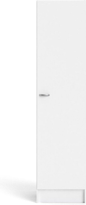 Bilde av Fox garderobeskap 1 dør hvit .