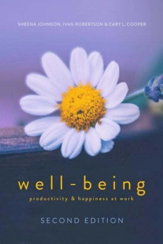 WELL-BEING av Sheena Johnson, Ivan Robertson, Cary L. Cooper
