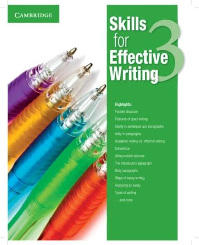Skills for Effective Writing Level 3 Student's Book
