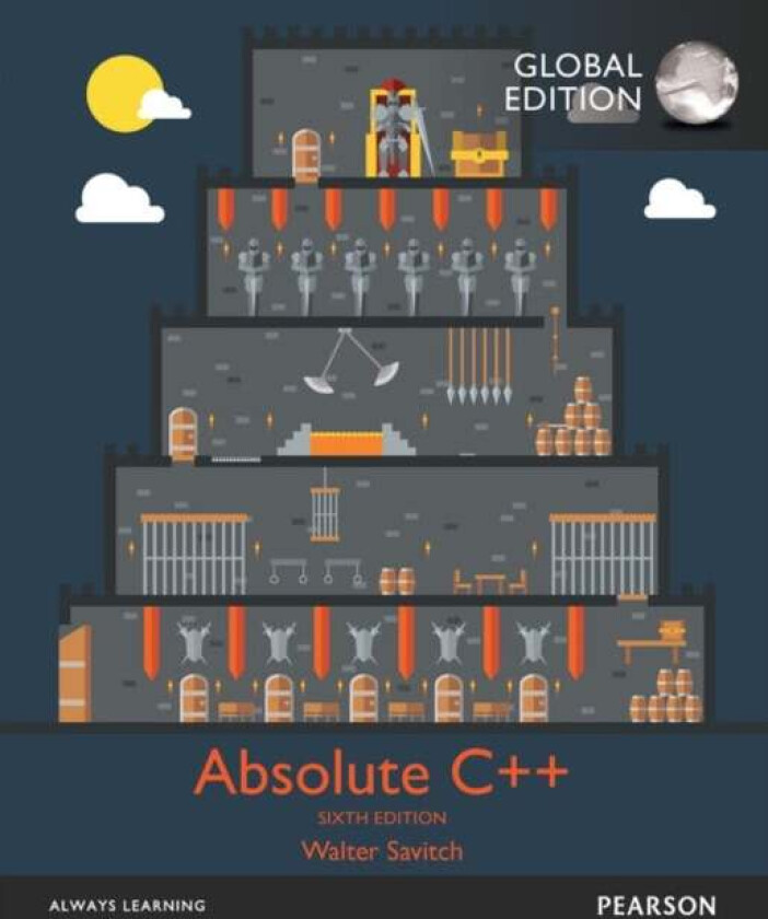 Absolute C++, Global Edition av Walter Savitch, Kenrick Mock