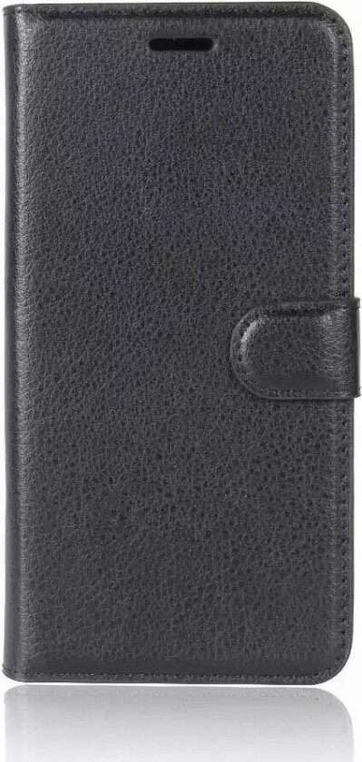 Samsung Galaxy S9+ (S9 Plus) Soft Pouch Skinndeksel med Lommebok Svart