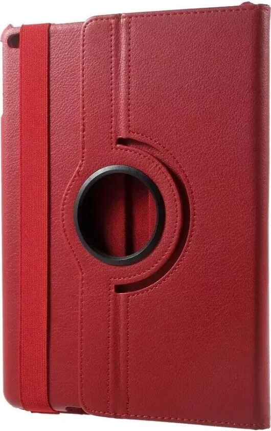 iPad 9.7 (2018-2017) / iPad Air / iPad Air 2 Flippdeksel Med 350 Graders Stativfunksjon - Rød