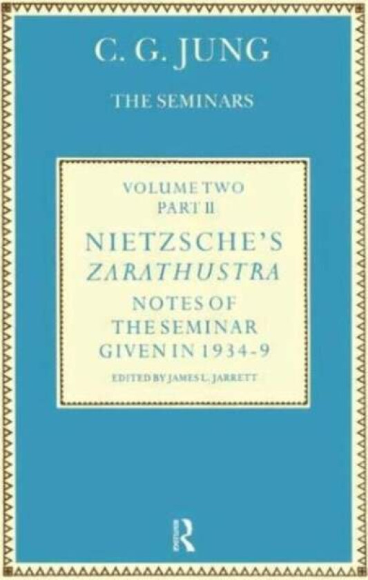 Nietzsche's Zarathustra av C. G. Jung