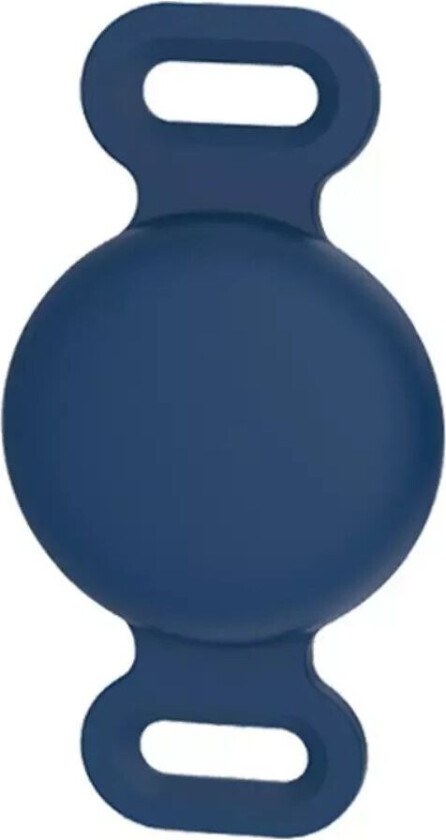 AirTag Silikondeksel for Halsbånd - Mørke Blå