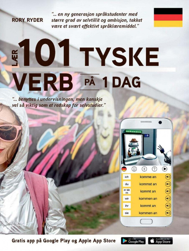 Lær 101 tyske verb på 1 dag av Rory Ryder