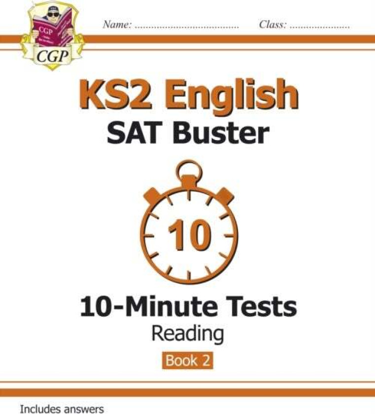 KS2 English SAT Buster 10-Minute Tests: Reading - Book 2 (for the 2024 tests) av CGP Books