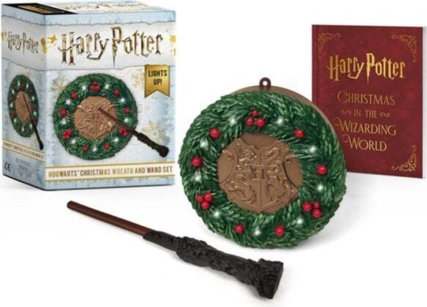 Harry Potter: Hogwarts Christmas Wreath and Wand Set av Donald Lemke