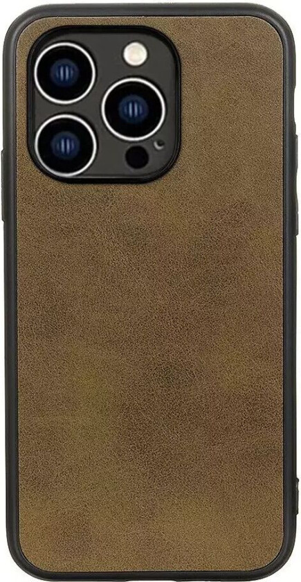 iPhone 15 Plus Skinndekket Plastdeksel - Grønn