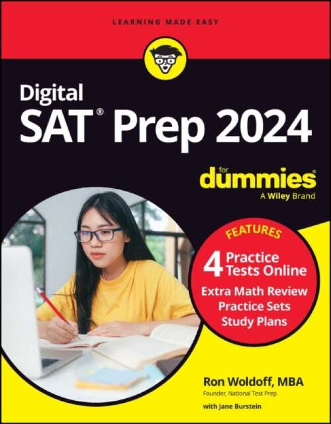 Digital SAT Prep 2024 For Dummies av Ron Woldoff