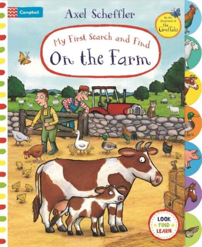 My First Search and Find: On the Farm av Campbell Books