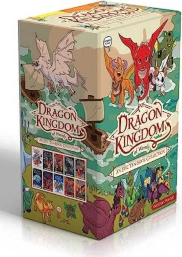 Dragon Kingdom of Wrenly An Epic Ten-Book Collection (Includes Poster!) (Boxed Set) av Jordan Quinn