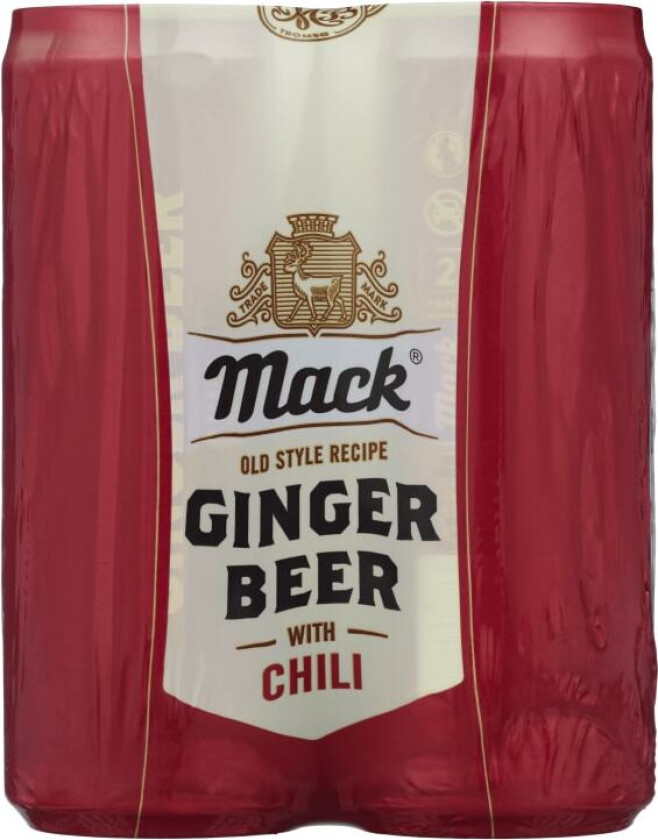 Mack Ginger Beer Chili 0,33lx4 boks