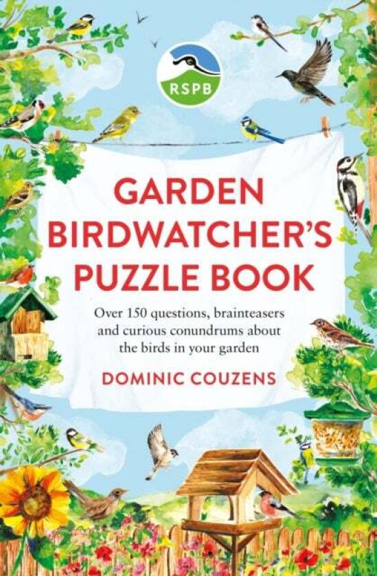 RSPB Garden Birdwatcher's Puzzle Book av RSPB, Dominic (Author) Couzens, Dr Gareth Moore
