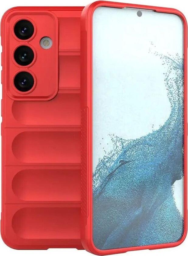 Samsung Galaxy S24+ (Plus) Fleksibelt Plastdeksel - Rød