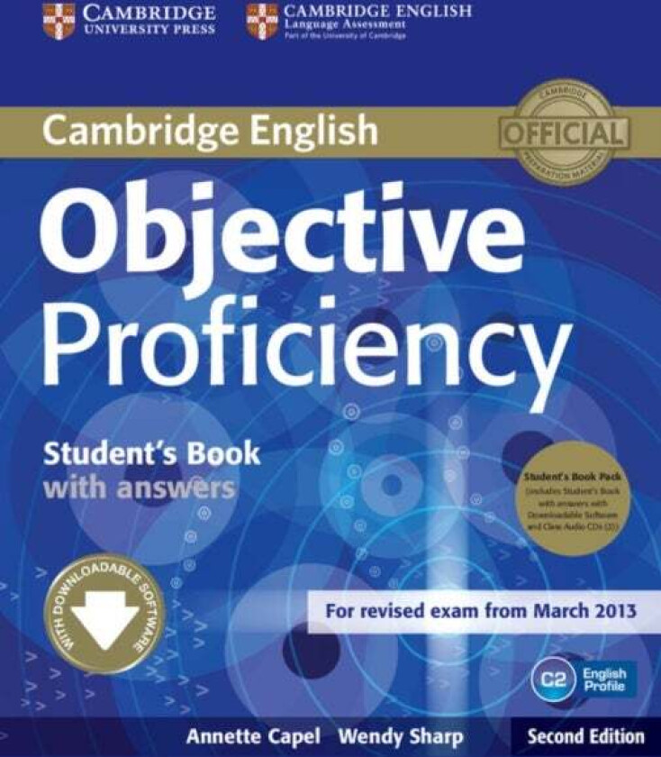 Objective Proficiency Student's Book Pack (Student's Book with Answers with Downloadable Software an av Annette Capel, Wendy Sharp