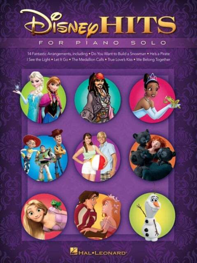 Disney Hits for Piano Solo av Hal Leonard Publishing Corporation