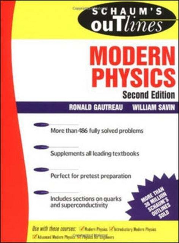 Schaum's Outline of Modern Physics av Ronald Gautreau
