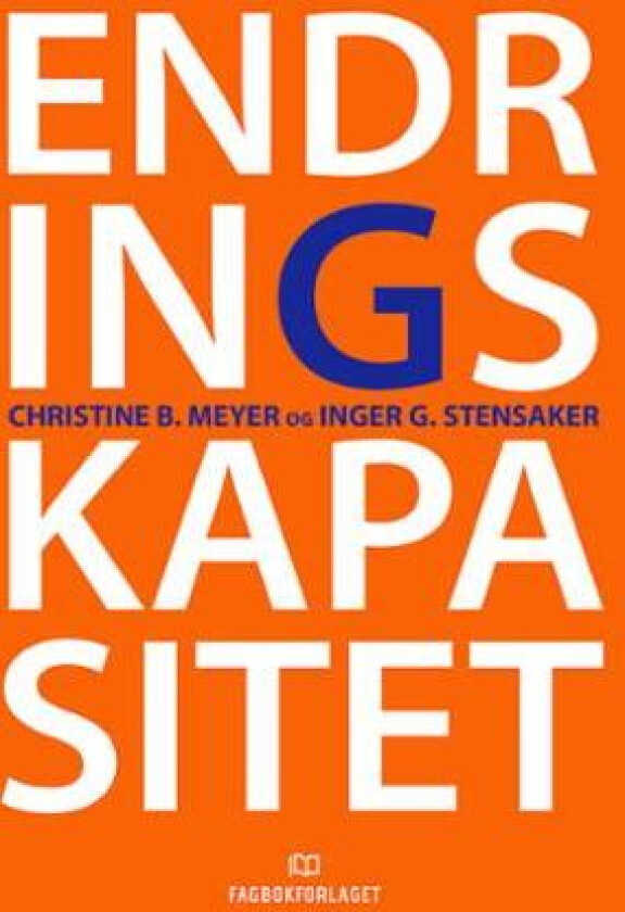 Endringskapasitet av Christine B. Meyer, Inger G. Stensaker