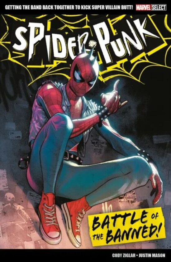 Marvel Select Spider-punk: Battle Of The Banned! av Cody Ziglar