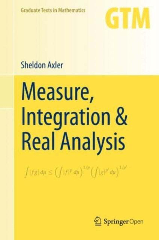 Measure, Integration & Real Analysis av Sheldon Axler