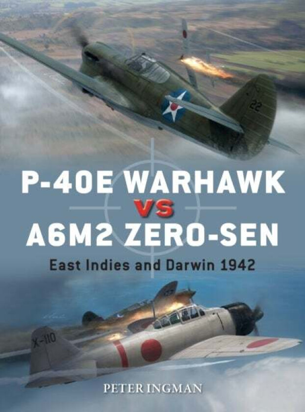 P-40E Warhawk vs A6M2 Zero-sen av Peter Ingman