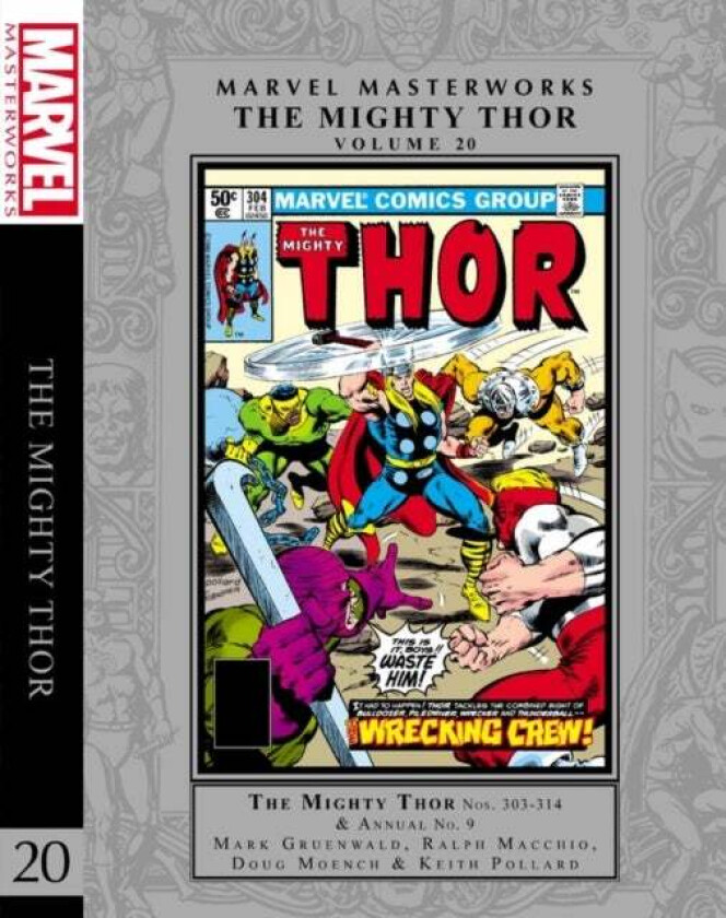 Marvel Masterworks: The Mighty Thor Vol. 20 av Mark Gruenwald, Ralph Macchio