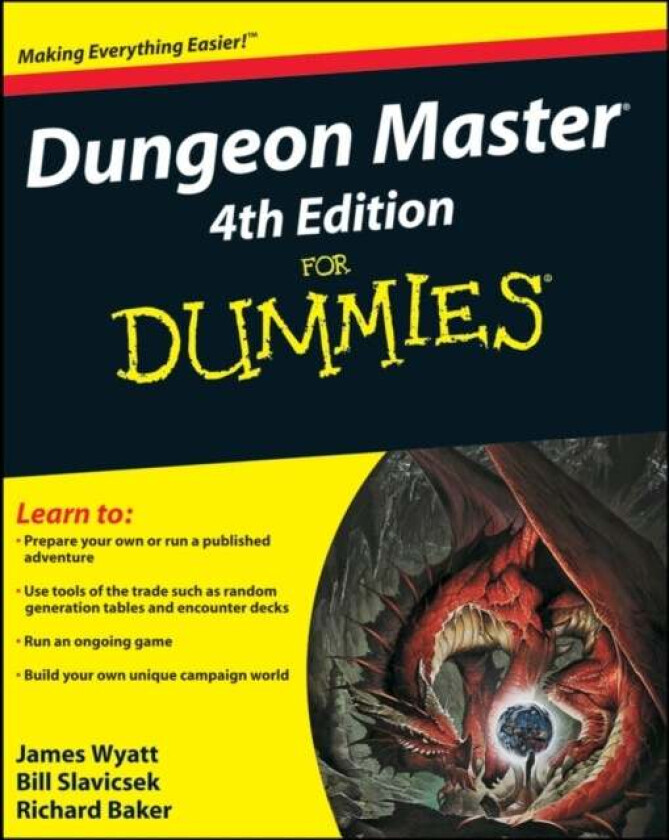 Dungeon Master For Dummies av James Wyatt, Bill Slavicsek, Richard Baker
