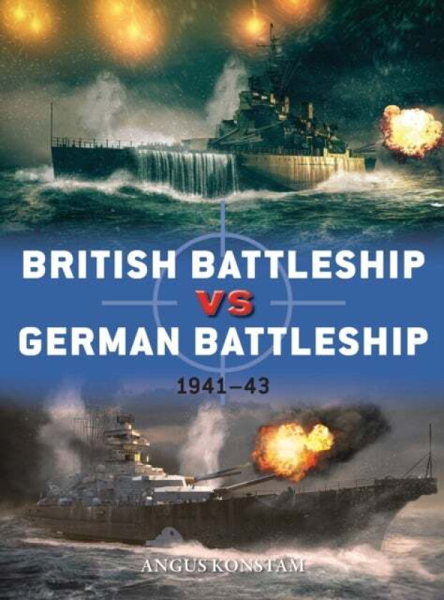 British Battleship vs German Battleship av Angus Konstam