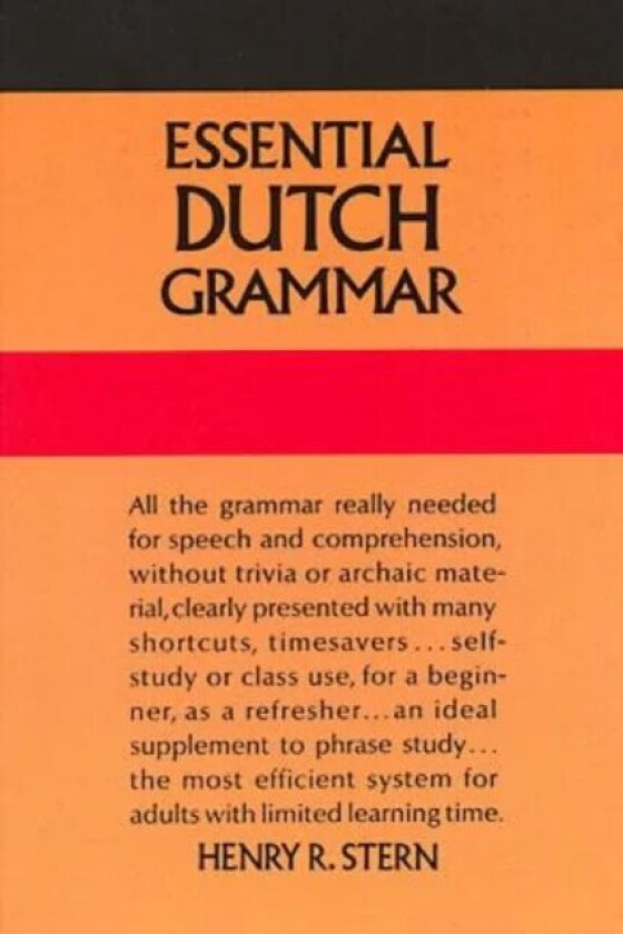 Essential Dutch Grammar av Henry R. Stern