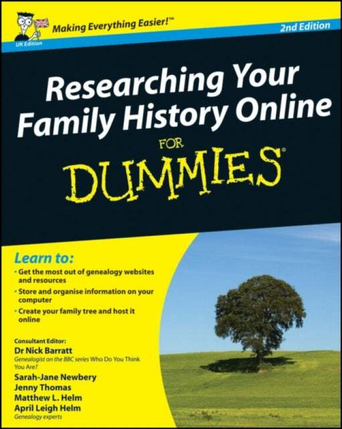 Researching Your Family History Online For Dummies av Nick (Sticks Research Agency) Barratt, Sarah Newbery, Jenny Thomas, Matthew L. Helm, April Leigh